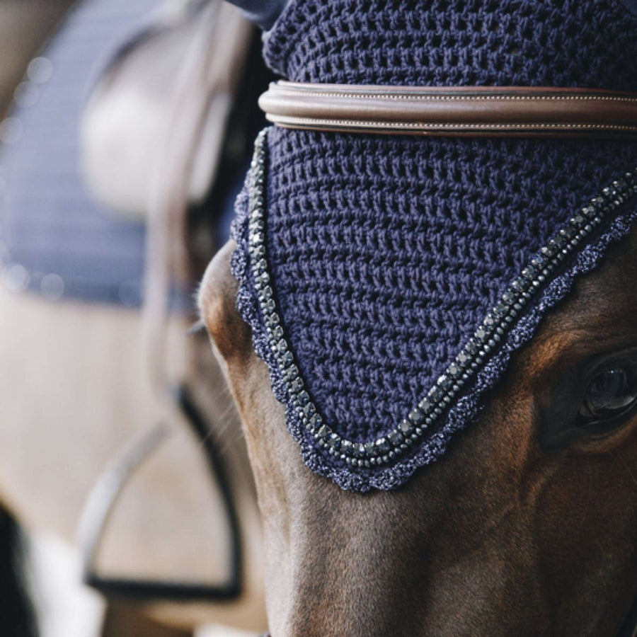 Kentucky Oornetje Long Stone & Pearl Soundless Dark Navy