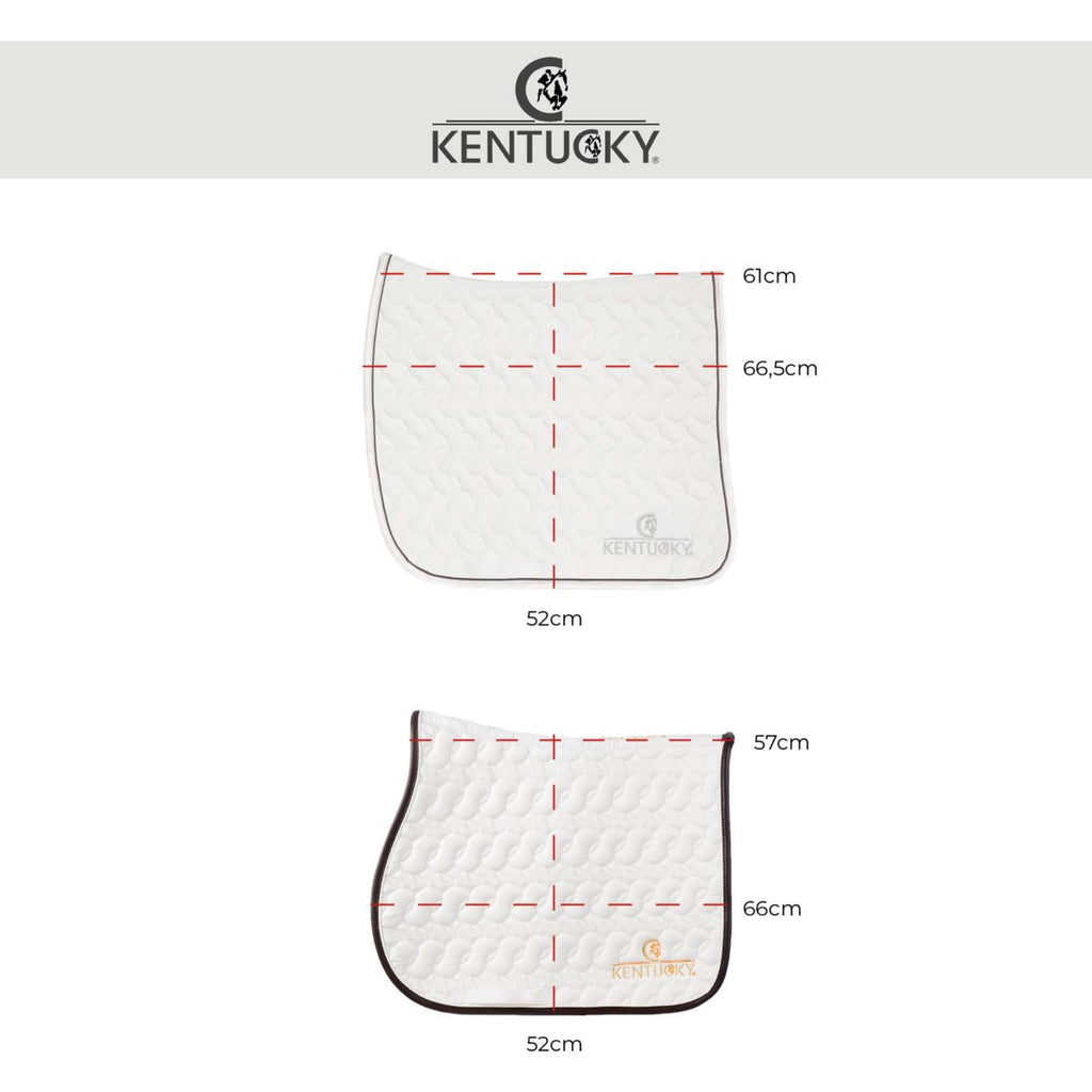 Kentucky Zadeldekje Glitter Rope Dressuur Navy