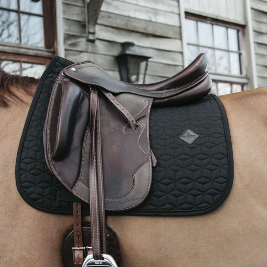 Kentucky Zadeldekje Classic Dressuur Zwart