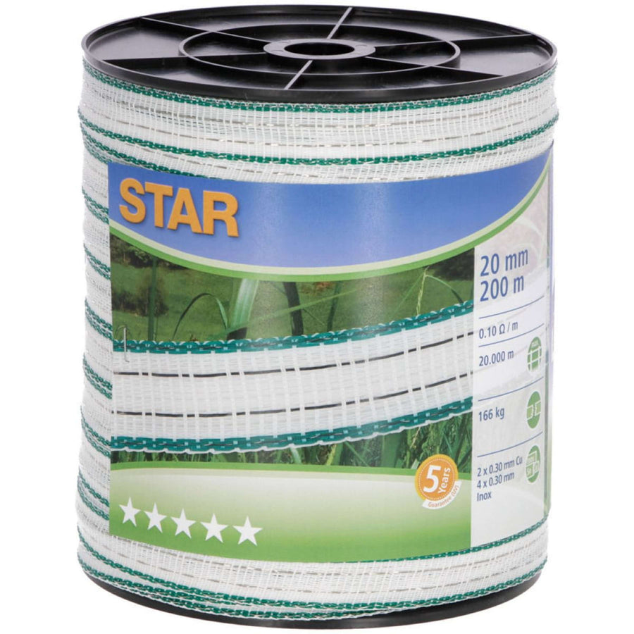 Ako Star Classe Schriklint 200m Wit/Groen