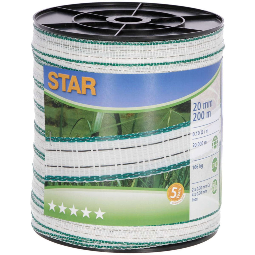 Ako Star Classe Schriklint 200m Wit/Groen
