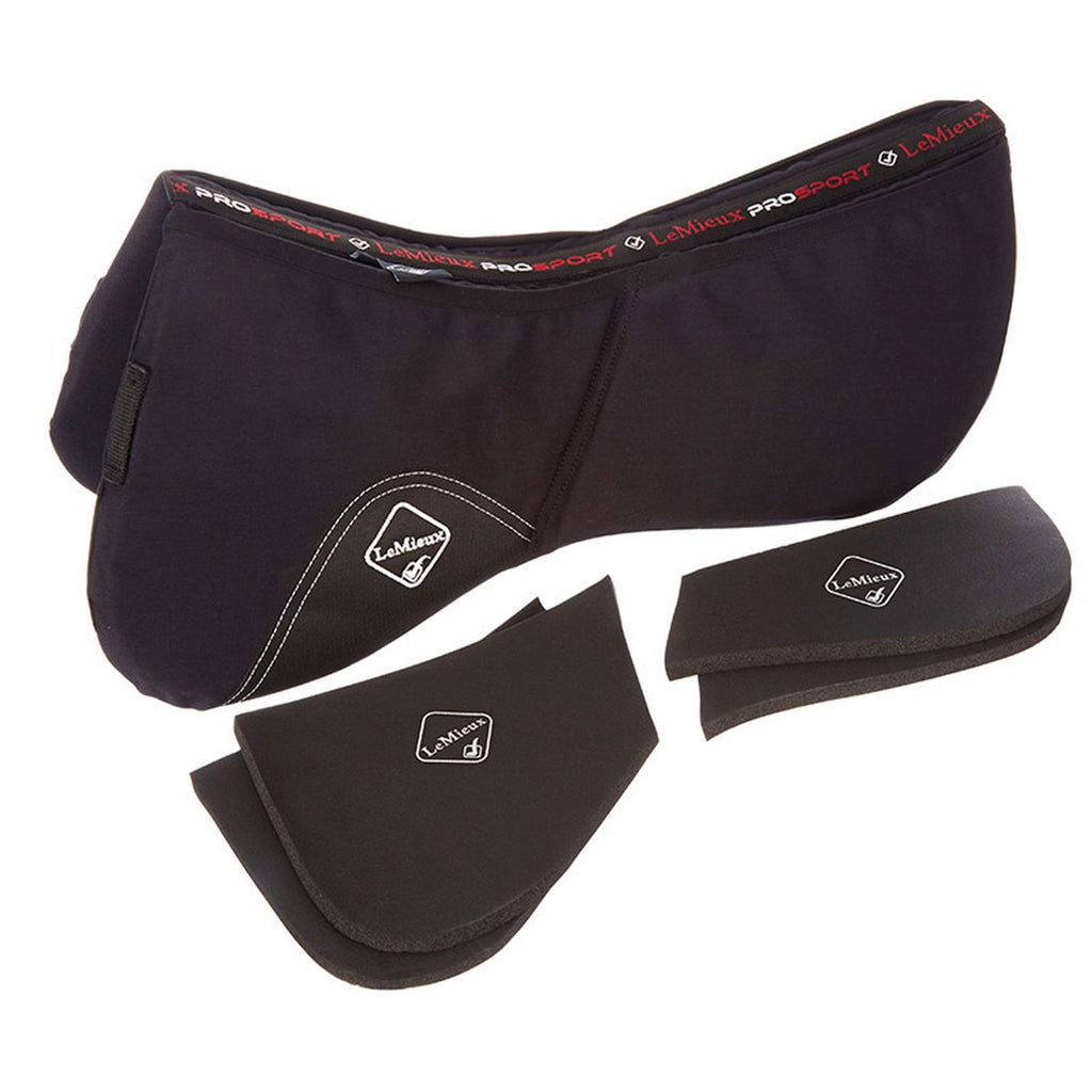 LeMieux Zadelonderlegger Pro-Sorb Plain Black