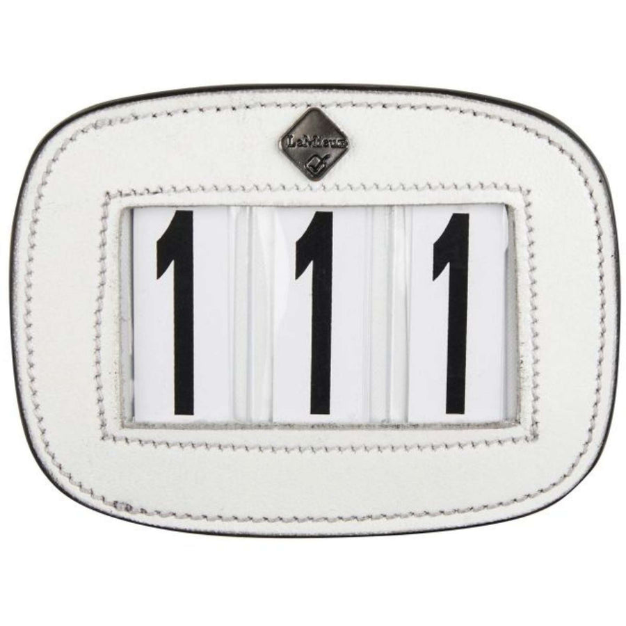 LeMieux Startnummers Saddle Pad Wit