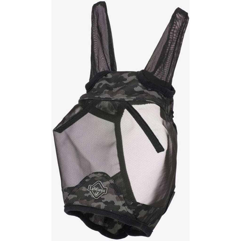 LeMieux Vliegenmasker Visor-Tek Camo Bruin