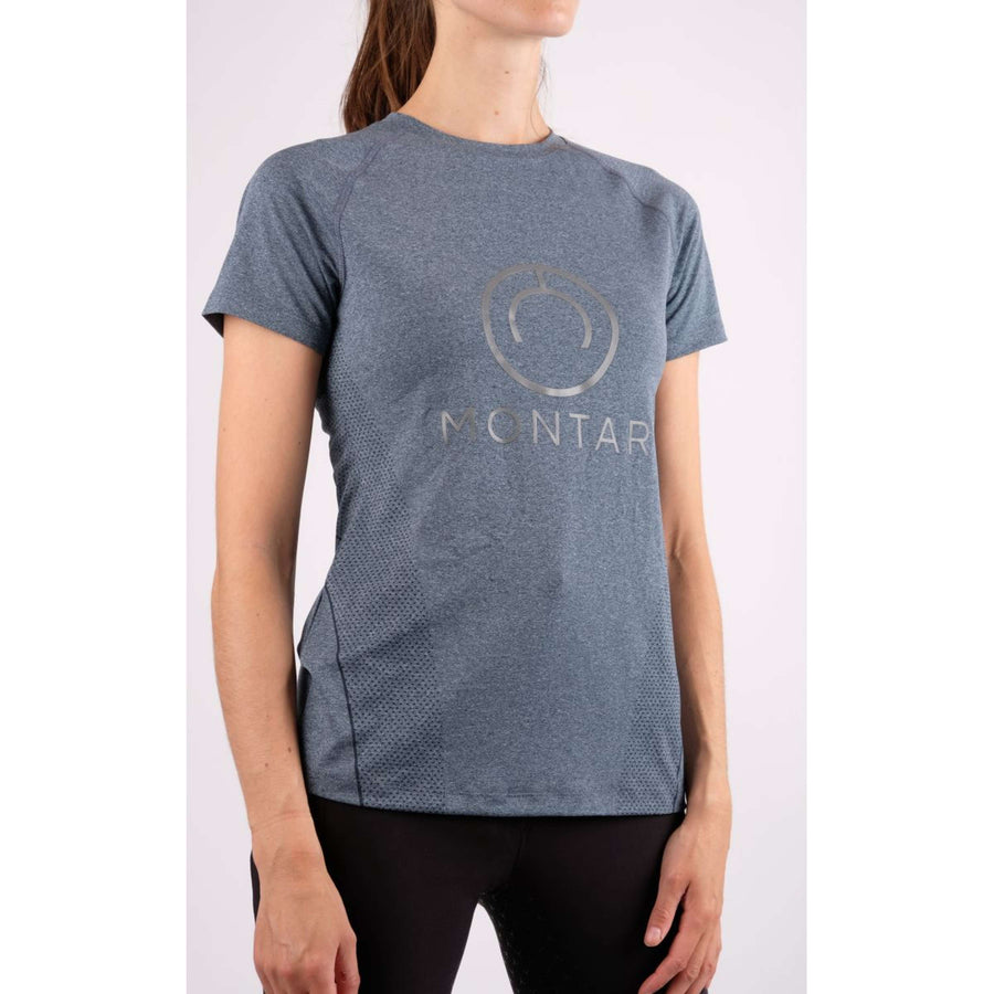 Montar Shirt Aspen Korte Mouwen Navy