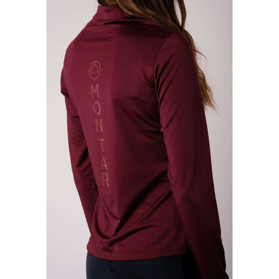 Montar Shirt Melanie Lange Mouwen Plum