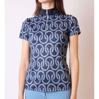 Montar Poloshirt Aisha Horseshoe Dark Navy