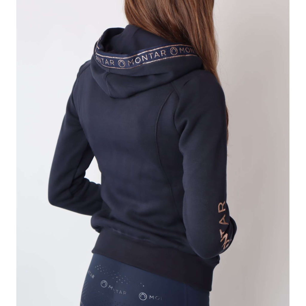 Montar Vest Macie Rosegold Logo Navy