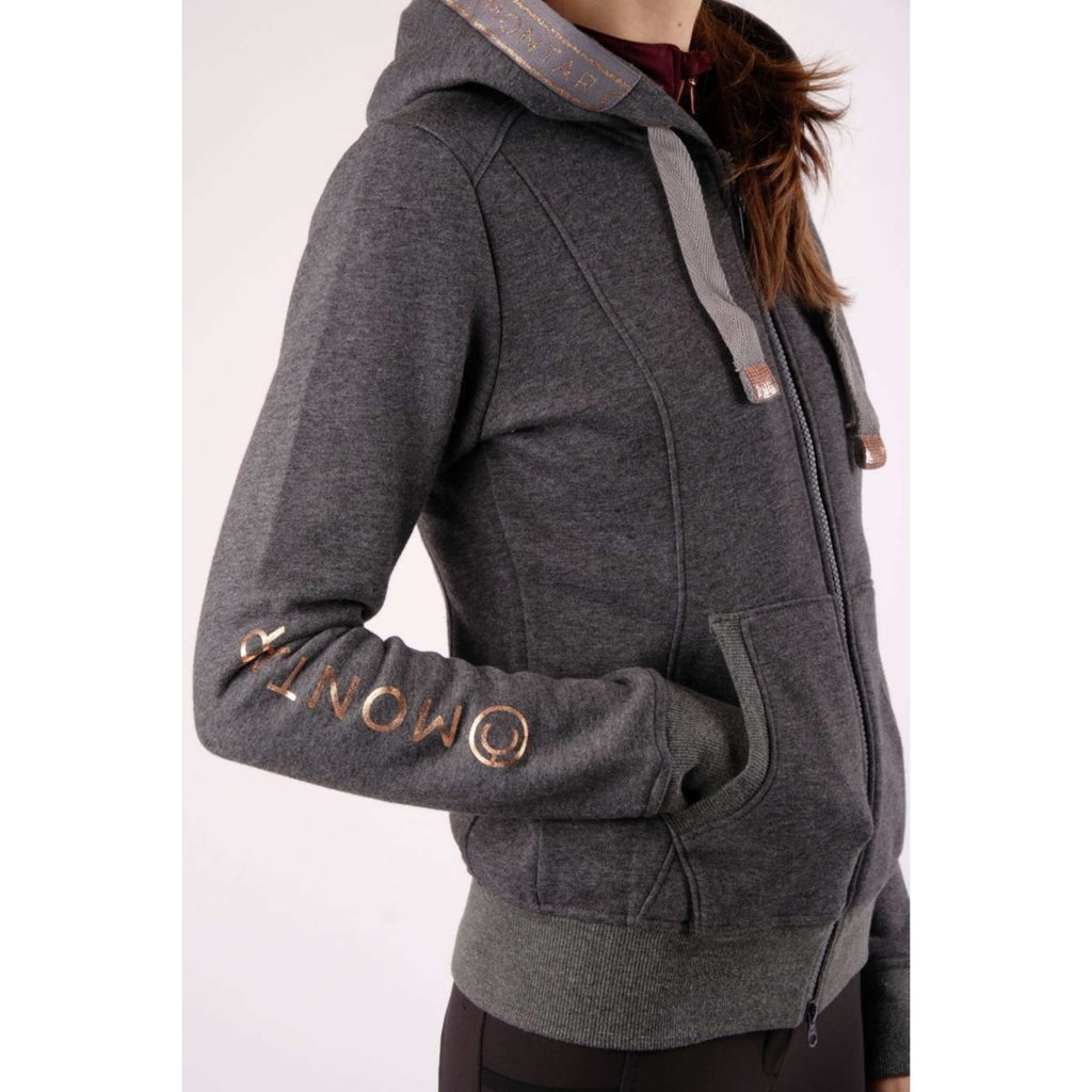 Montar Vest Macie Rosegold Logo Grijs