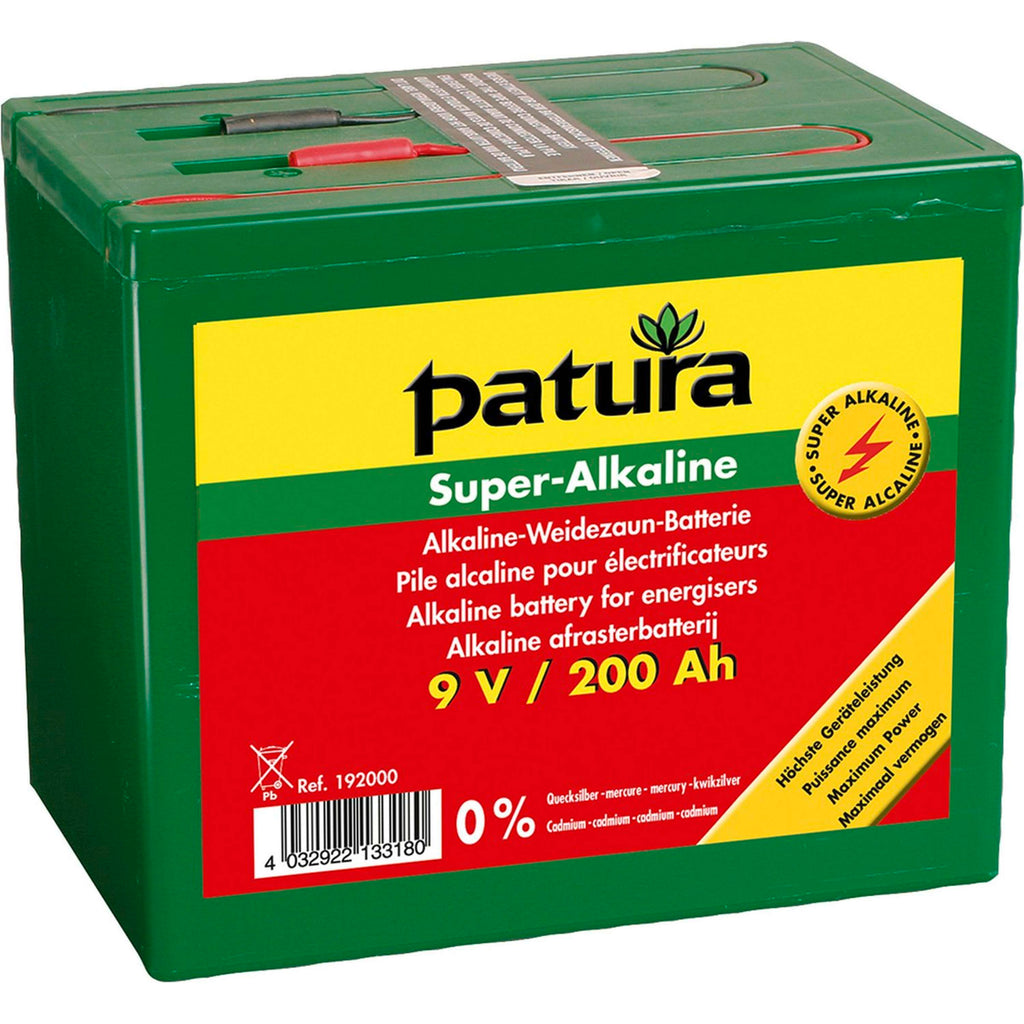Patura Super Alkaline Batterij 9V