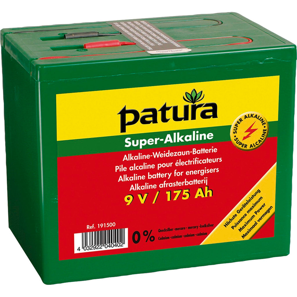 Patura Super Alkaline Batterij 9V