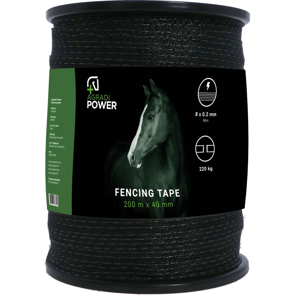 Agradi Power Lint Zwart