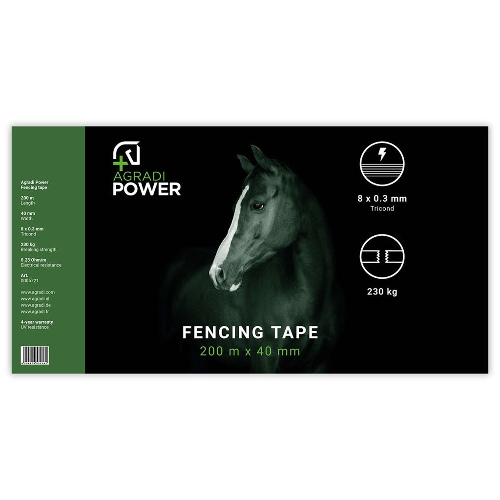 Agradi Power Lint Wit/Rood
