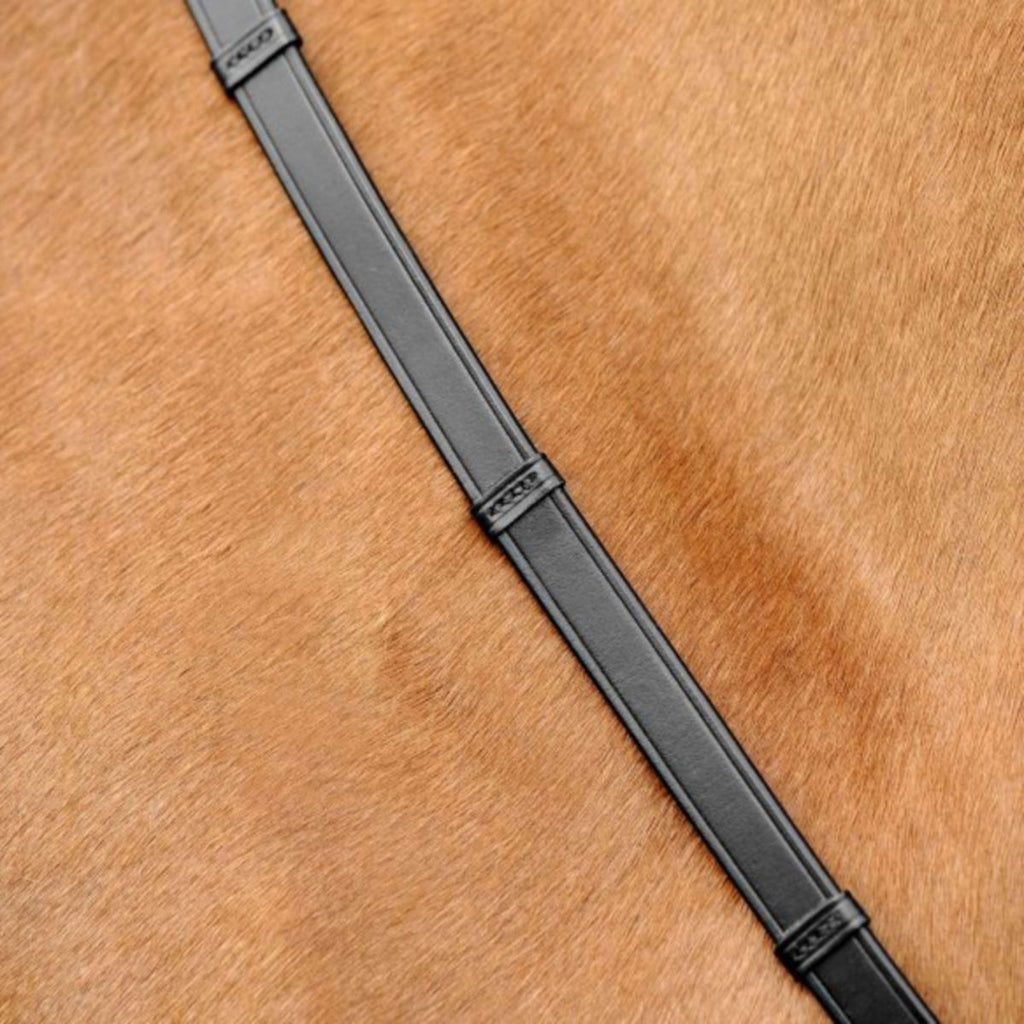 Passier Teugels Leather Hand Grips Zwart/zilver