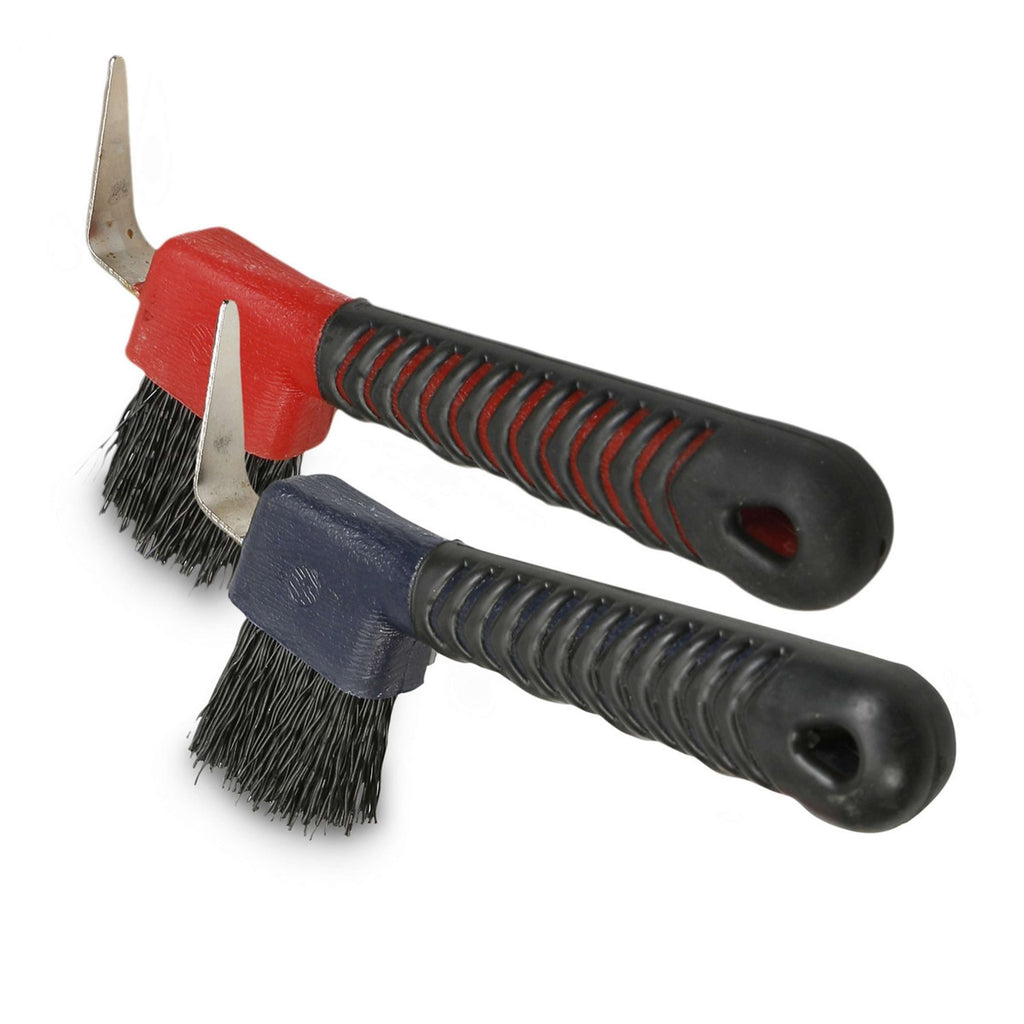 Sectolin Softgrip Hoevenkrabber Met Borstel