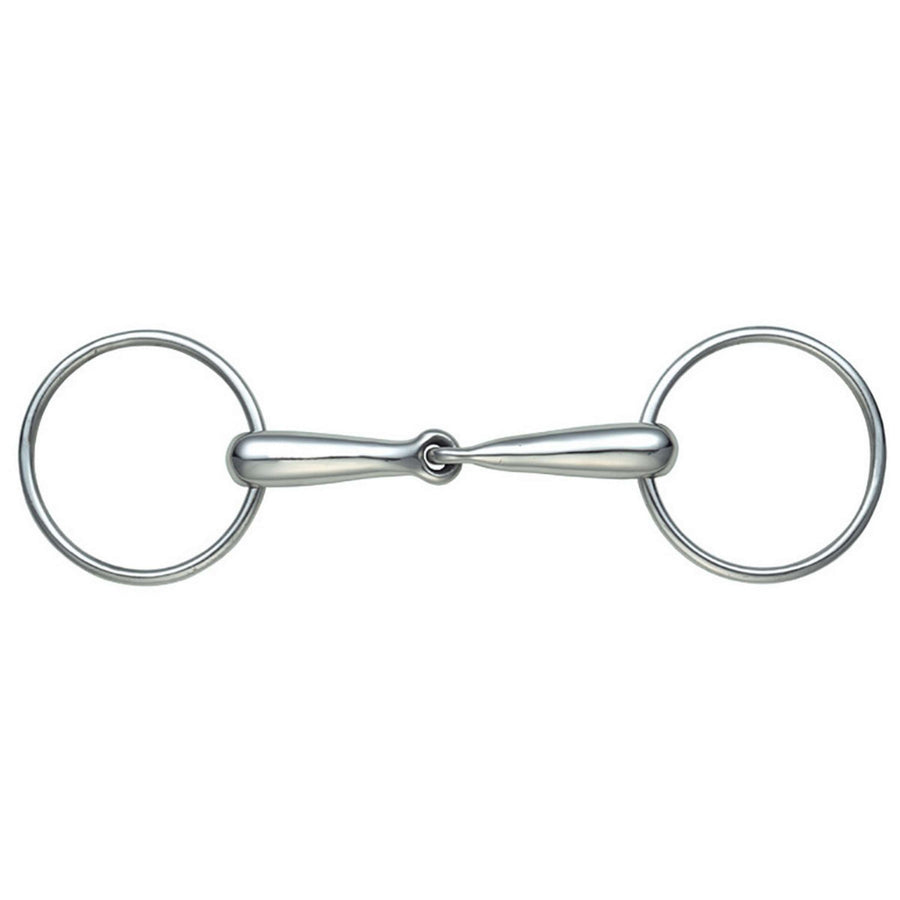 Shires Enkel Gebroken Watertrens Bit 18mm RVS