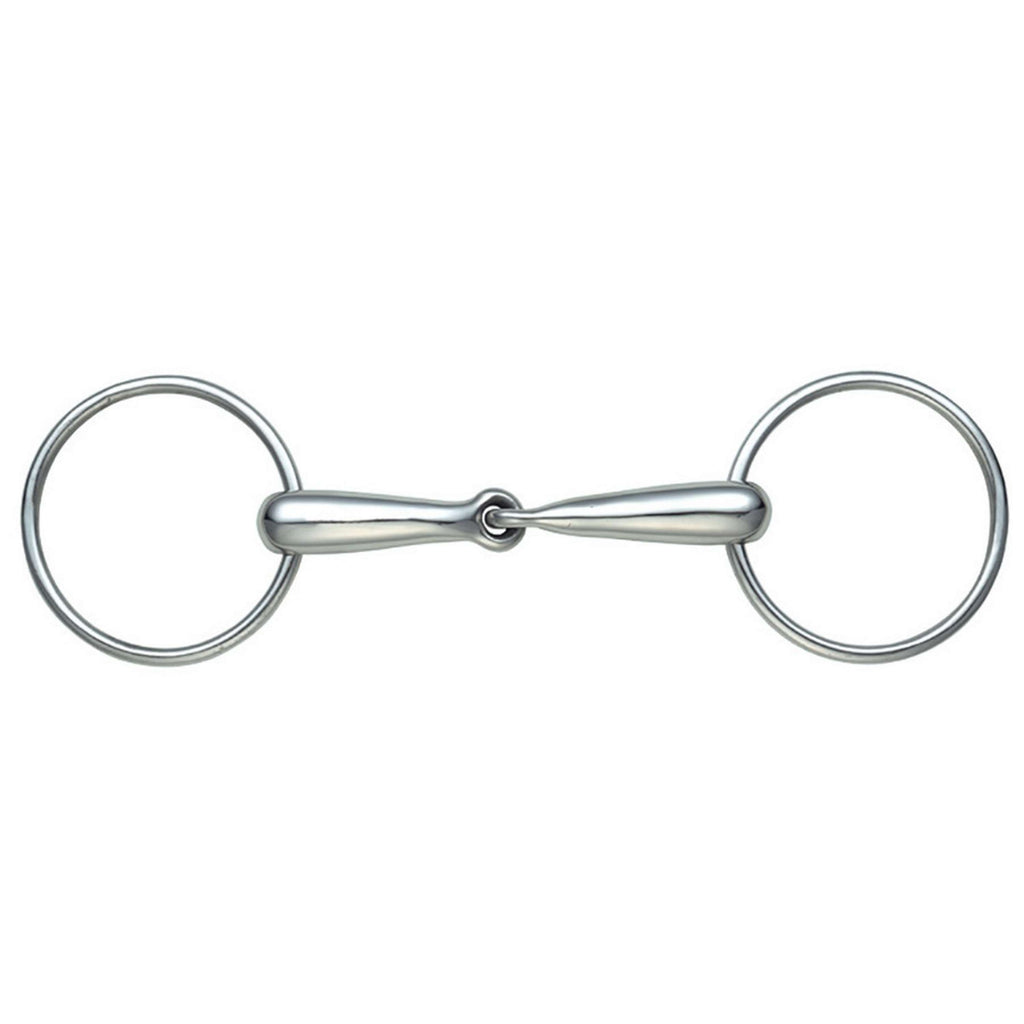 Shires Enkel Gebroken Watertrens Bit 18mm RVS