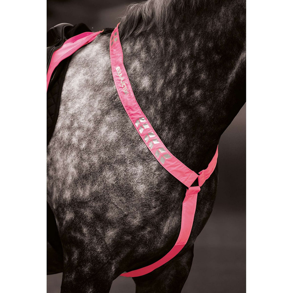 Equi-Flector by Shires Borststuk Reflecterend Fluor Roze