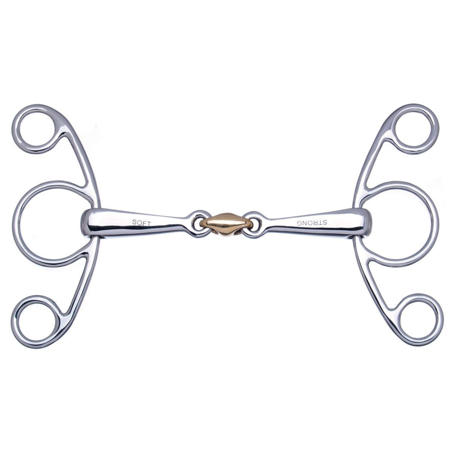 Stübben Sweet Copper Vlinderbit 2in1 RVS