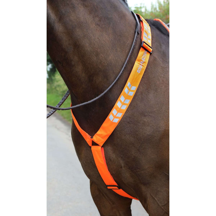 Equi-Flector by Shires Borststuk Reflecterend Oranje