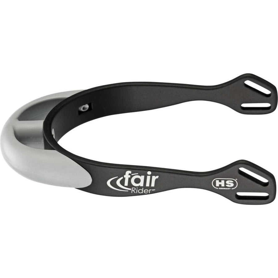 Sprenger Sporen Fairrider Half Rond Zwart/Zilver