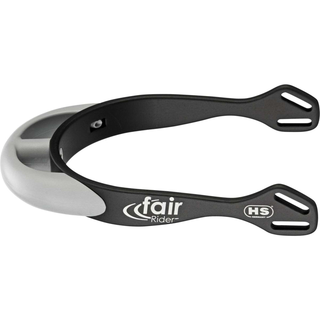 Sprenger Sporen Fairrider Half Rond Zwart/Zilver