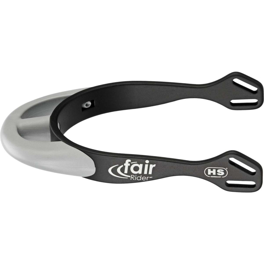 Sprenger Sporen Fairrider Half Rond Zwart/zilver