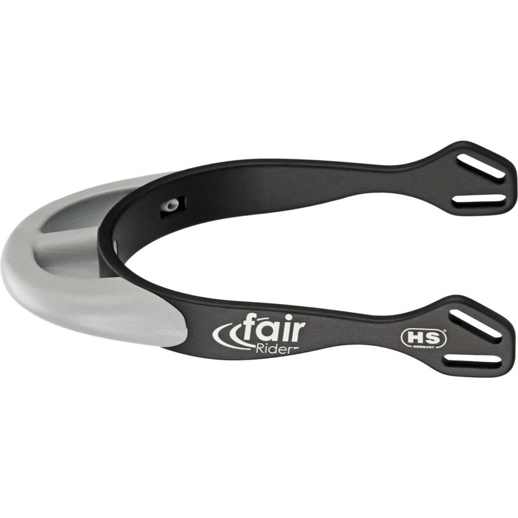 Sprenger Sporen Fairrider Half Rond Zwart/zilver