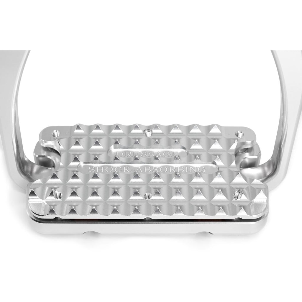 Tech Stirrups Stijgbeugels Capri Plus Dressuur Zilver