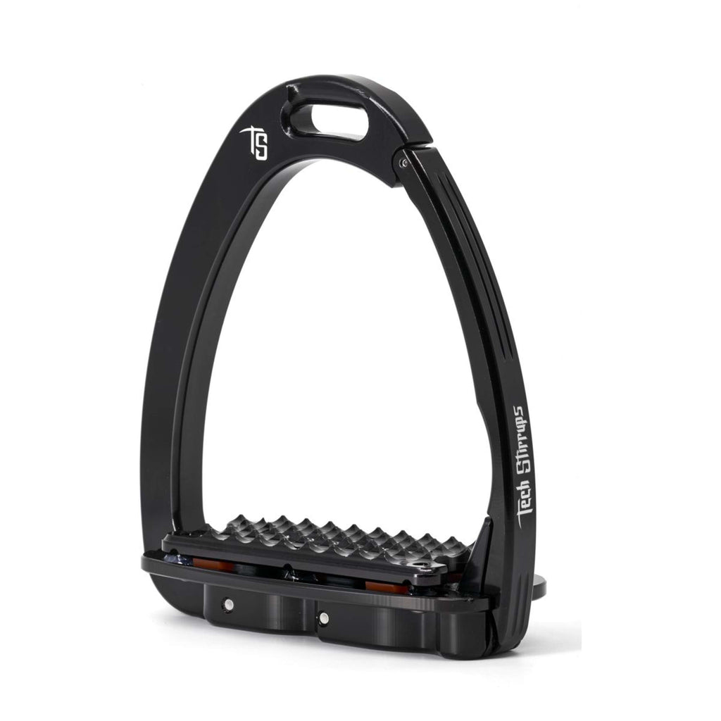 Tech Stirrups Stijgbeugels Venice Plus Dressuur Zwart/Zwart