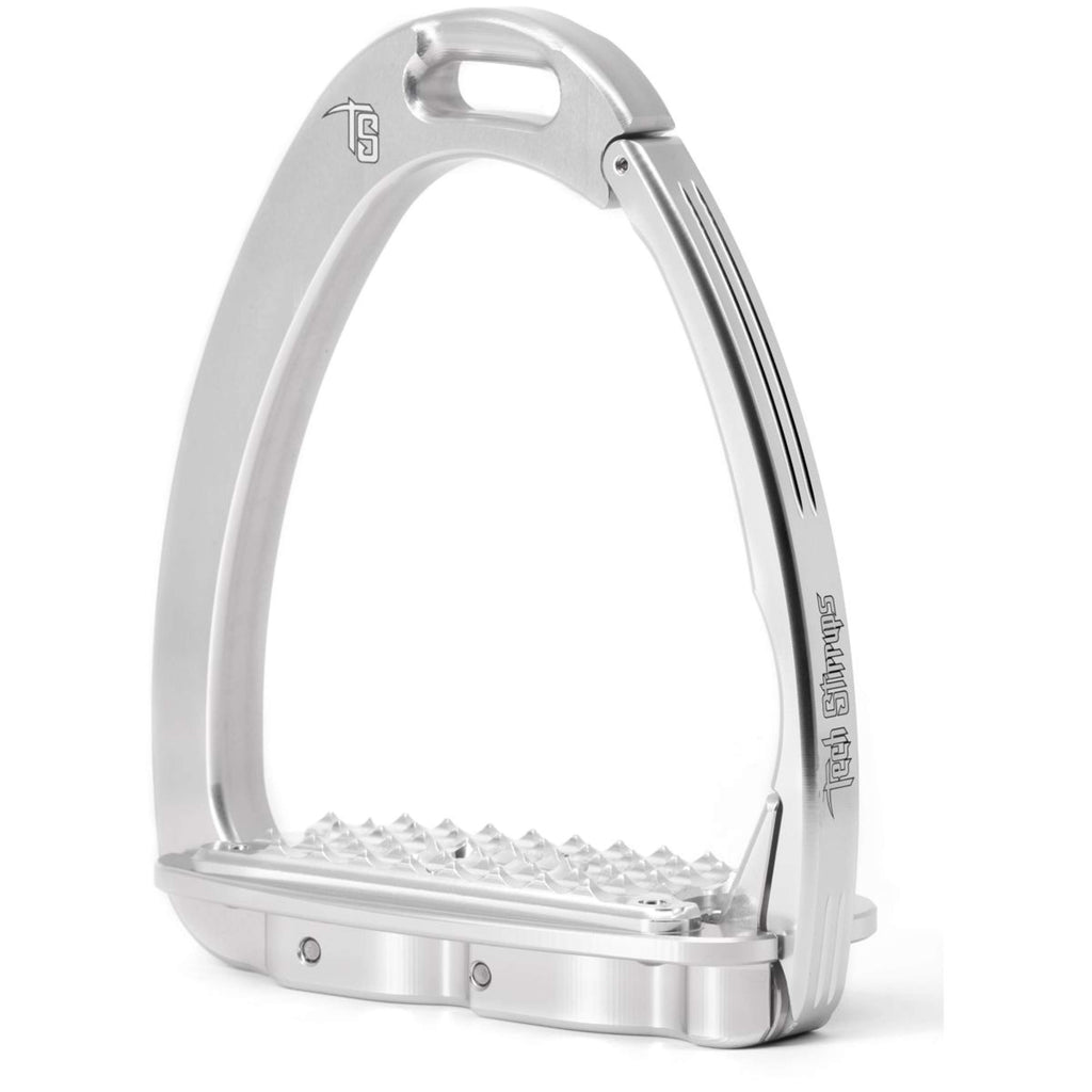 Tech Stirrups Stijgbeugels Venice Sloped Dressuur Zilver/Zilver