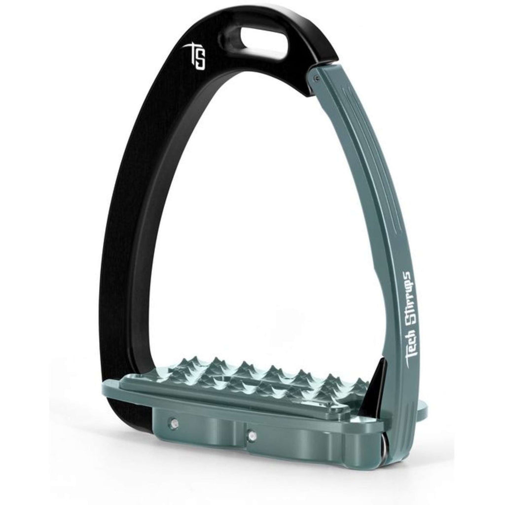 Tech Stirrups Stijgbeugels Venice Sloped EVO Zwart/Titanium