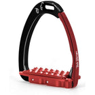 Tech Stirrups Stijgbeugels Venice Sloped EVO Zwart/Rood