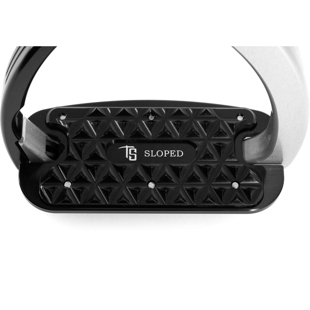 Tech Stirrups Stijgbeugels Venice Sloped EVO Zilver/Zwart