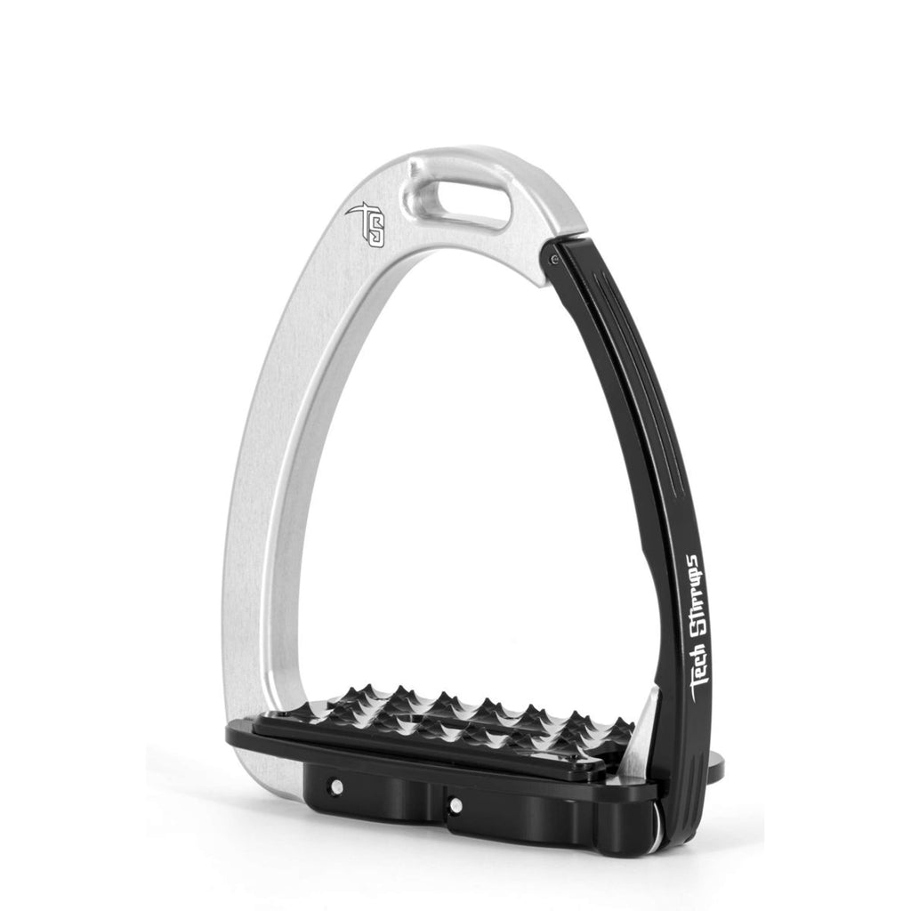 Tech Stirrups Stijgbeugels Venice Sloped EVO Zilver/Zwart