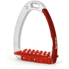 Tech Stirrups Stijgbeugels Venice Sloped EVO Zilver/Rood