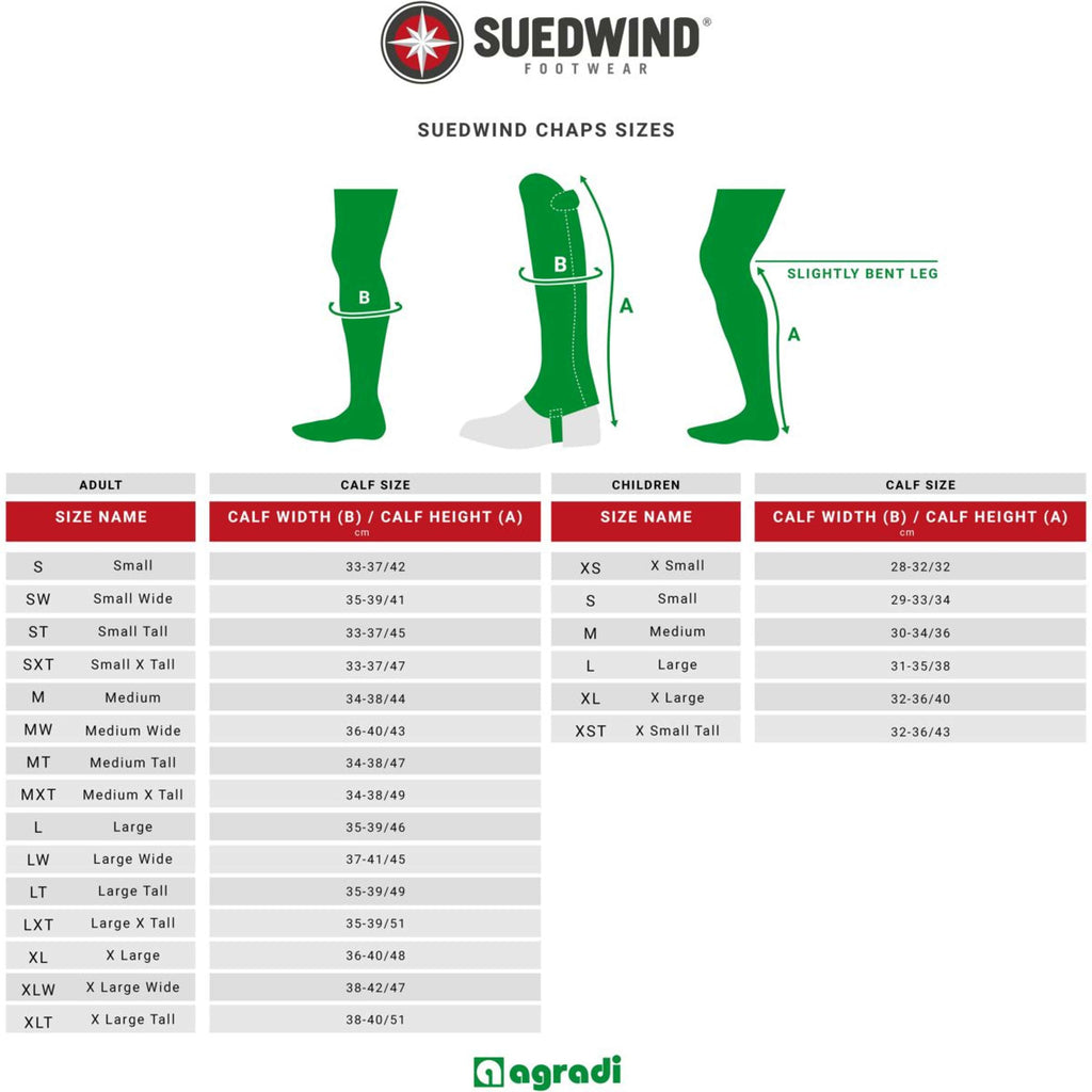 Suedwind Chaps Comfort Soft Back Zip Bruin