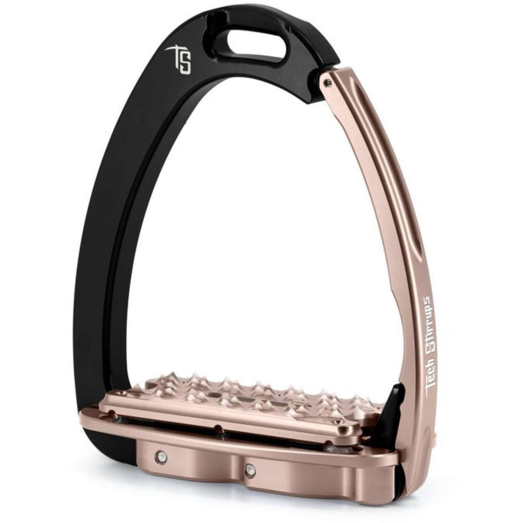 Tech Stirrups Stijgbeugels Venice Plus EVO Zwart/Rosegold