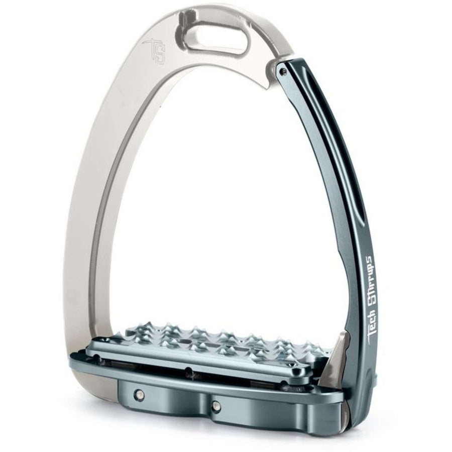 Tech Stirrups Stijgbeugels Venice Plus EVO Zilver/Titanium