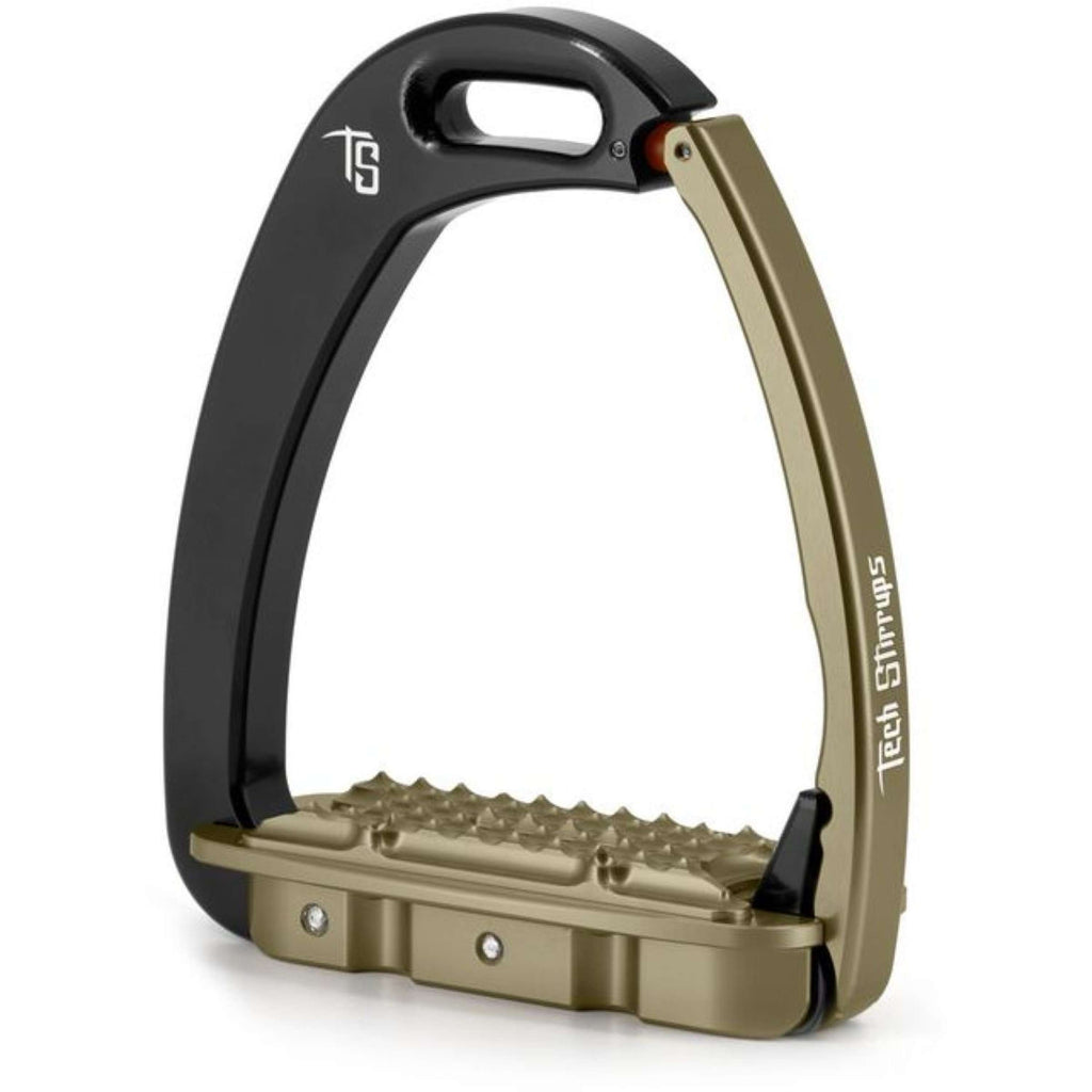 Tech Stirrups Stijgbeugels Venice Children Zwart/Bruin