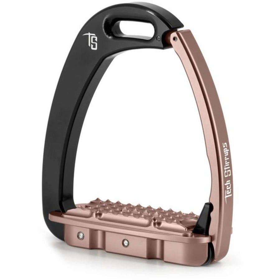 Tech Stirrups Stijgbeugels Venice Children Zwart/Rosegold