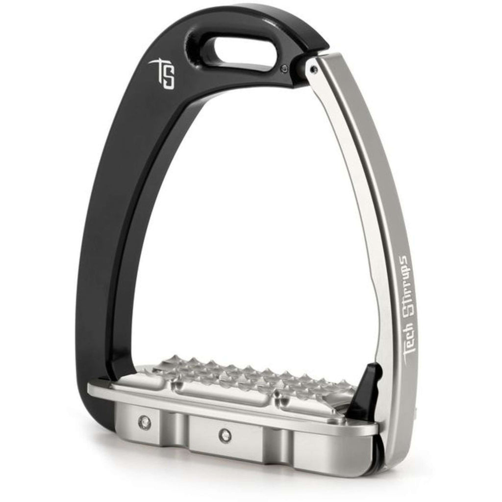Tech Stirrups Stijgbeugels Venice Children Zwart/Zilver
