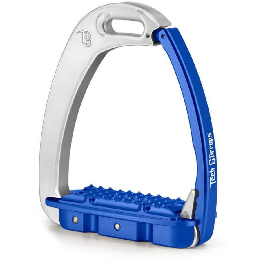 Tech Stirrups Stijgbeugels Venice Children Zilver/Blauw