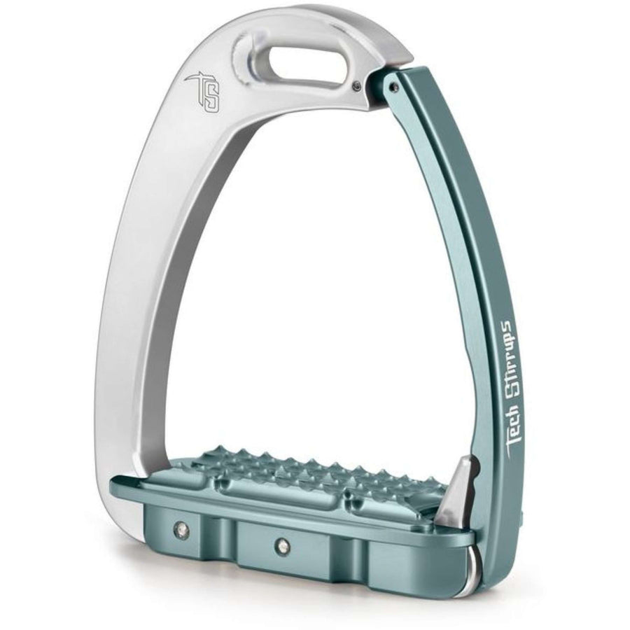 Tech Stirrups Stijgbeugels Venice Children Zilver/Titanium