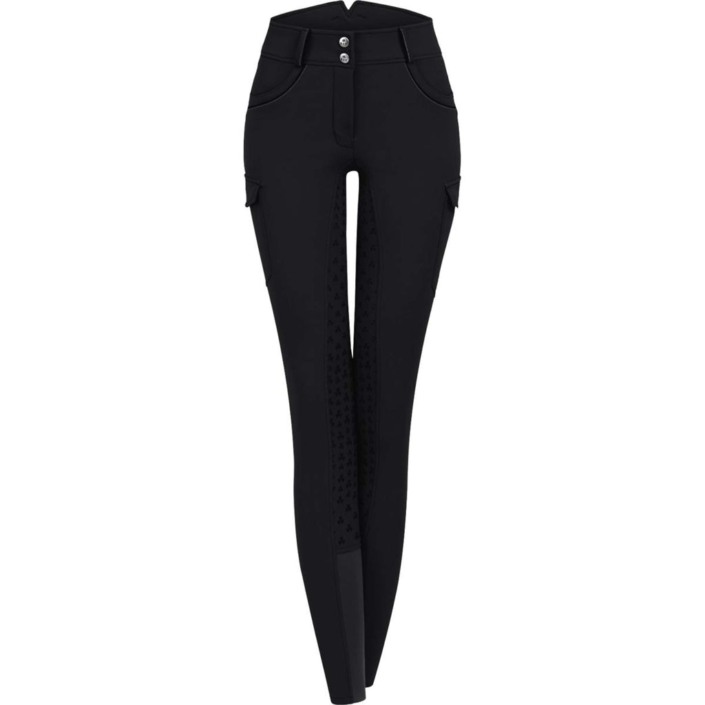 ELT Rijbroek Gloria Cargo High Waist Zwart