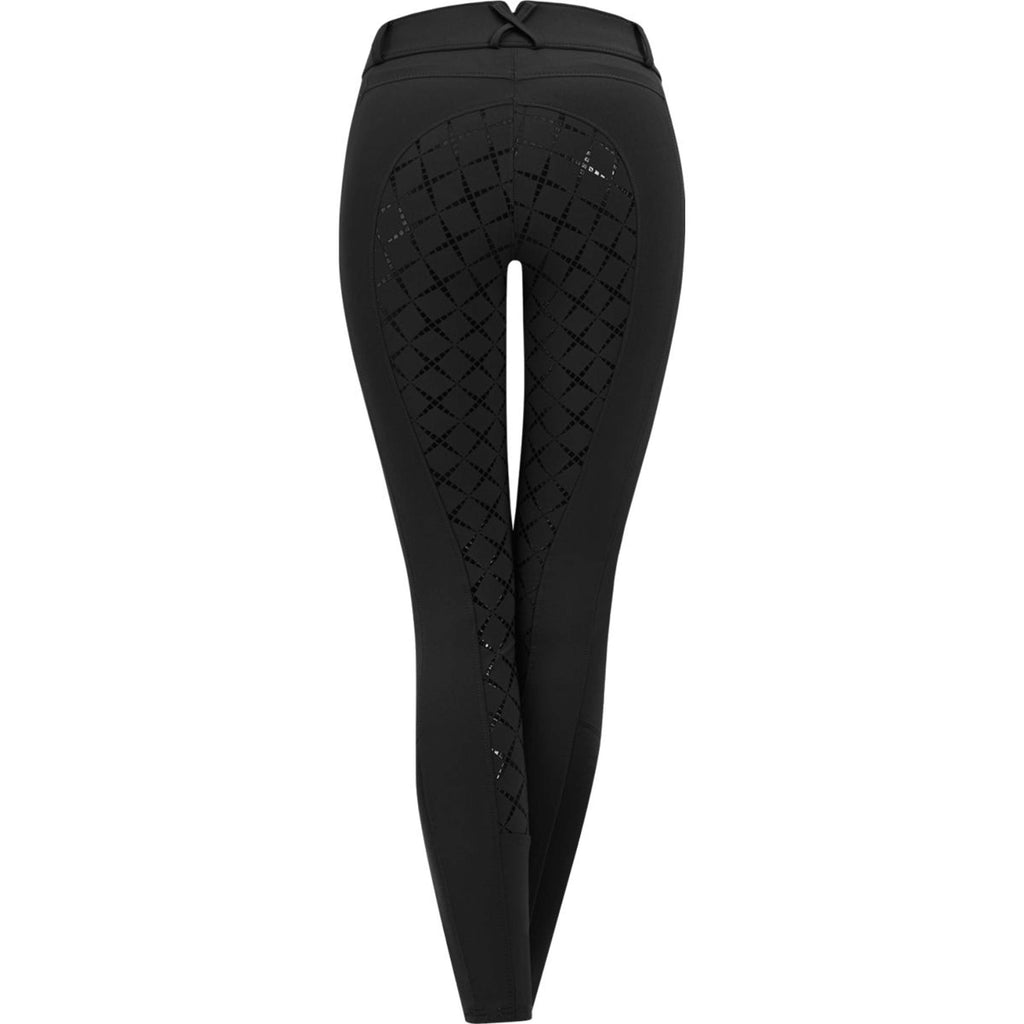 ELT Rijbroek Micro Sport High Waist Silicoon Zwart