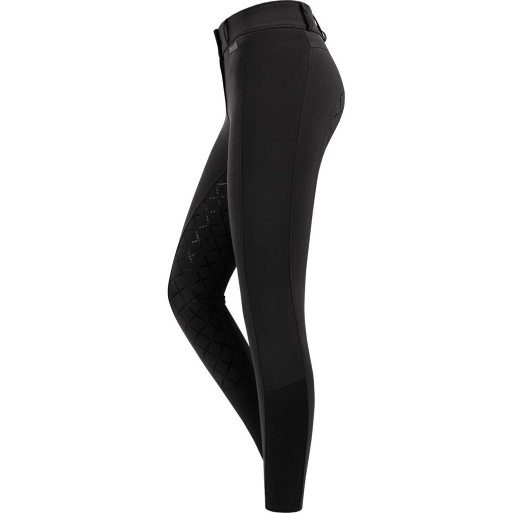 ELT Rijbroek Micro Sport High Waist Silicoon Zwart