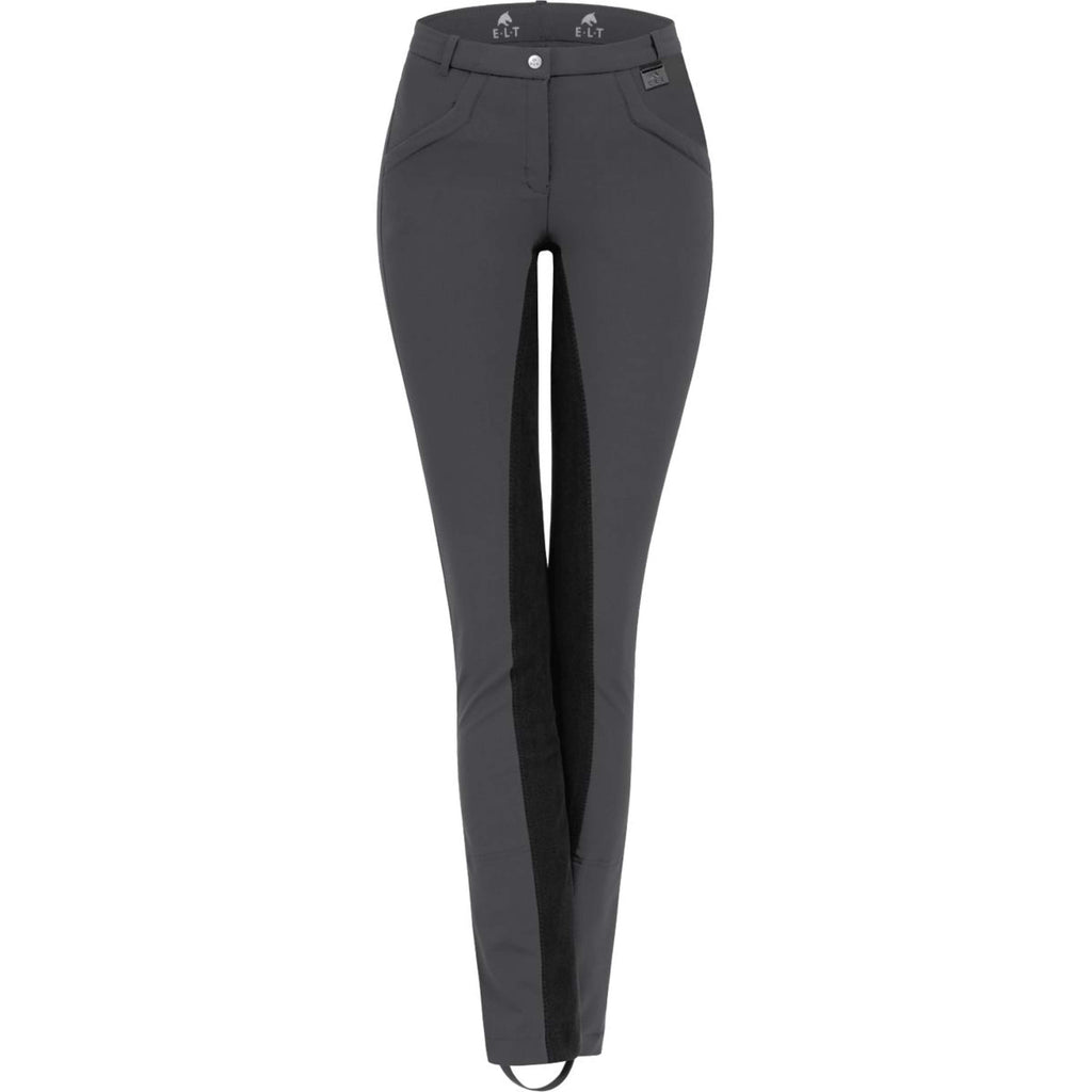ELT Jodhpurrijbroek Micro Zwart/Asphalt