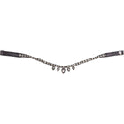 Waldhausen Frontriem X-Line Diadem Zwart/Donkergrijs
