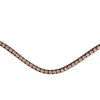 Waldhausen Frontriem X-Line Design Zwart/Bronze